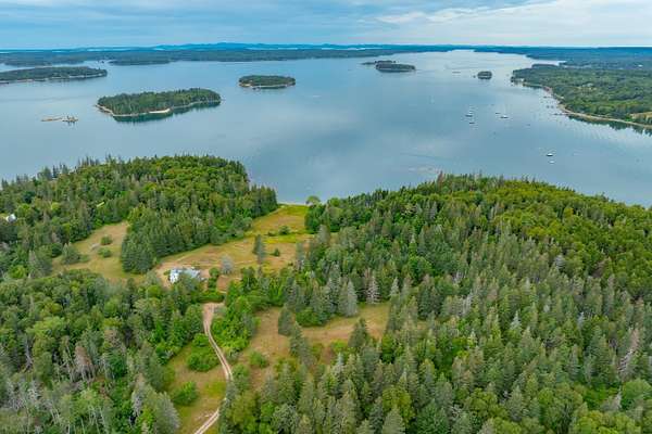 29.3 Acres of Recreational Land with Home for Sale in Brooklin, Maine