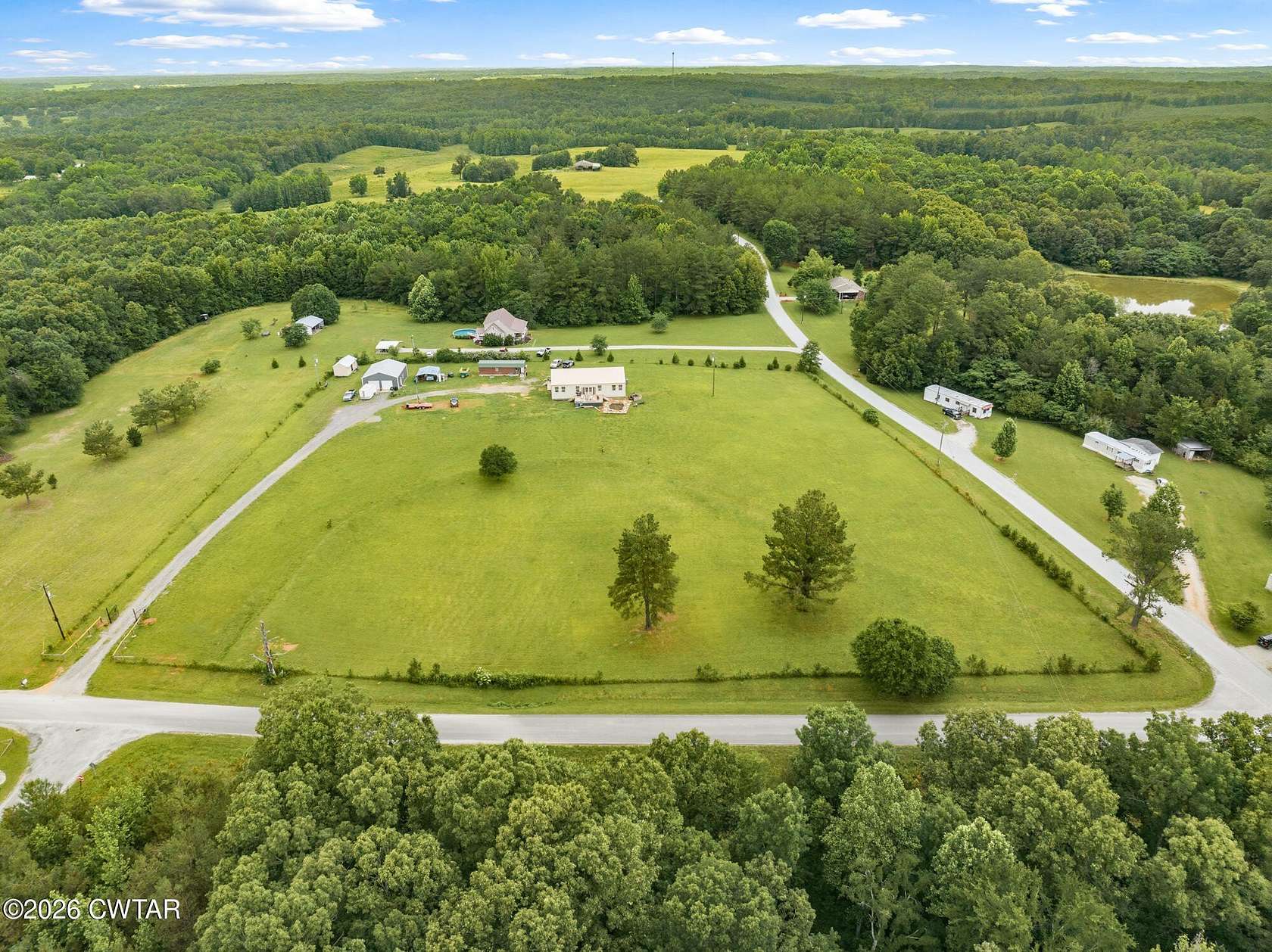 5.2 Acres of Land with Home for Sale in Enville, Tennessee