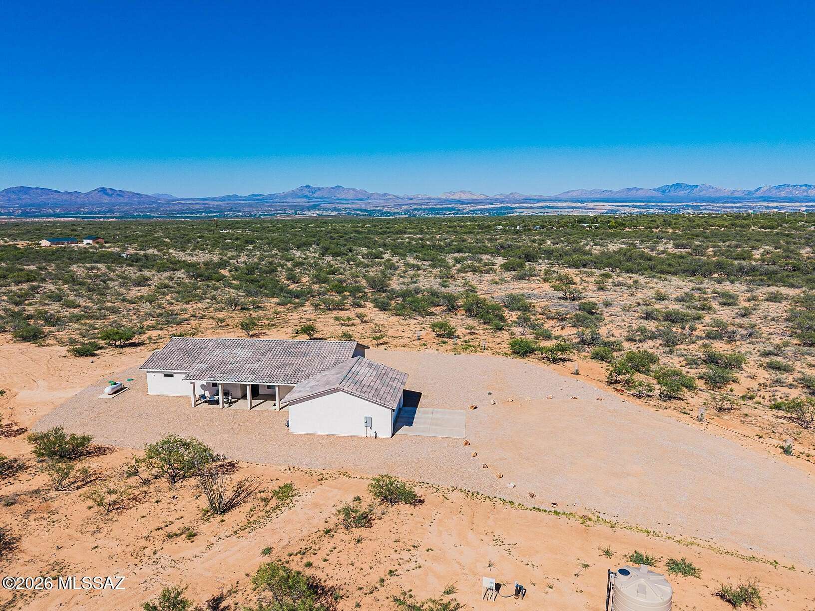 10 Acres of Land with Home for Sale in Benson, Arizona