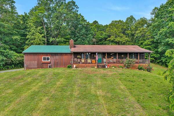 7.49 Acres of Land with Home for Sale in Blue Ridge, Virginia