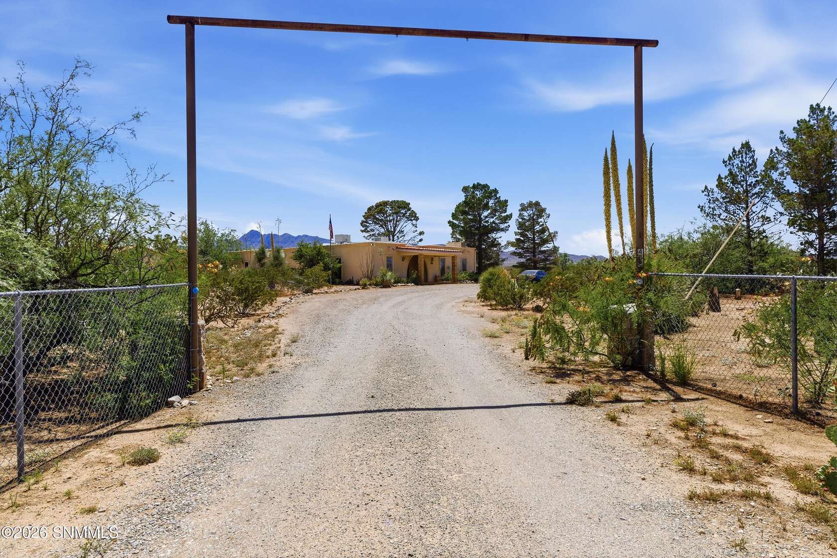 2.5 Acres of Land with Home for Sale in Chaparral, New Mexico