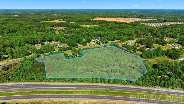 9.33 Acres of Land with Home for Sale in Maiden, North Carolina
