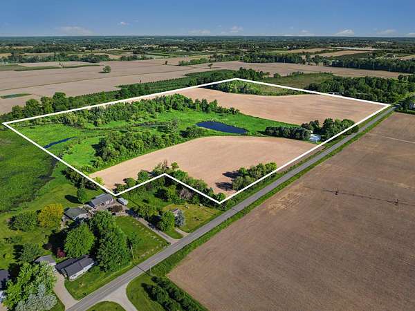 49 Acres of Land with Home for Sale in Berrien Center, Michigan