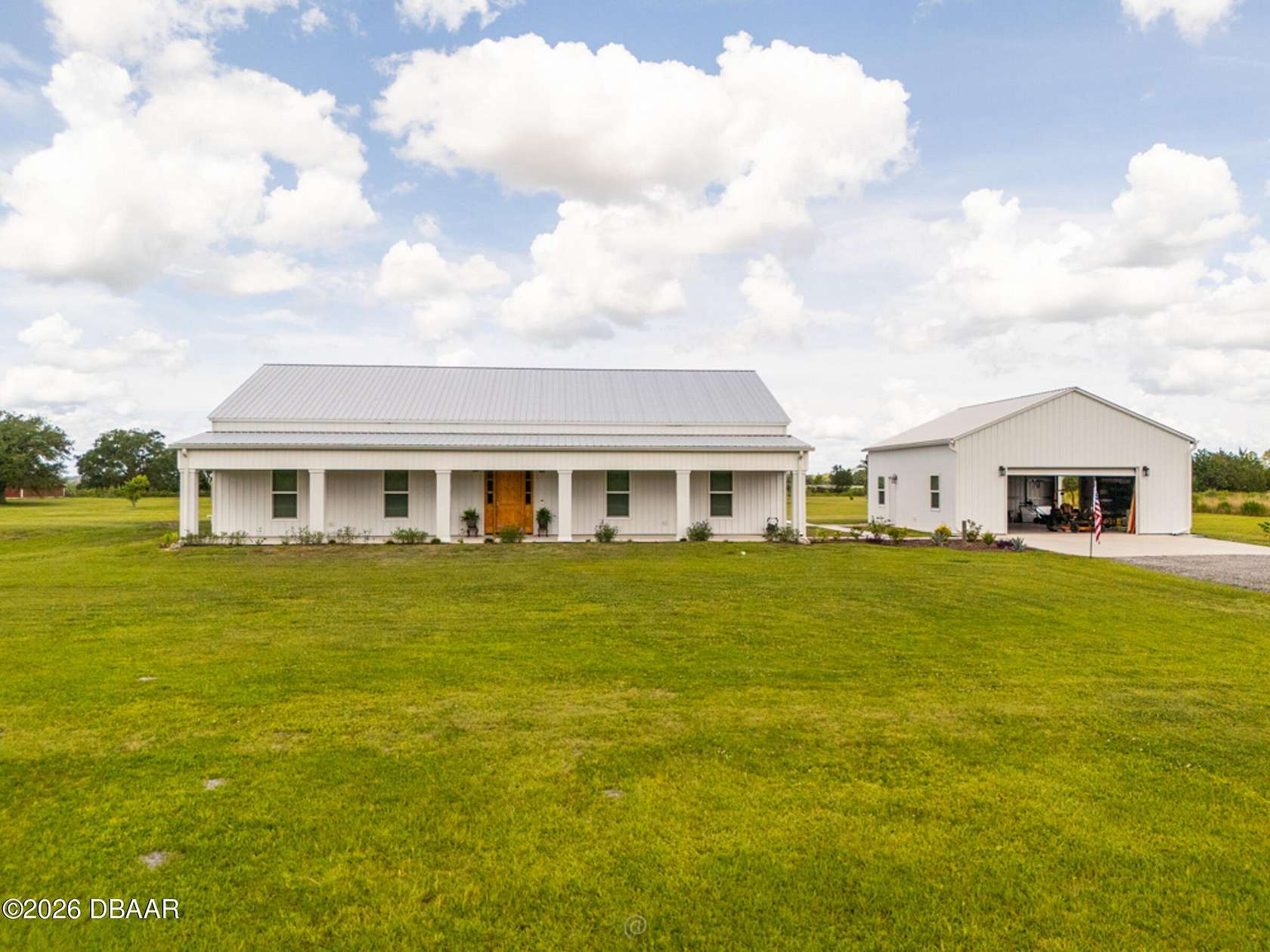 5 Acres of Land with Home for Sale in Bunnell, Florida