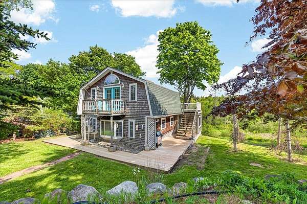 5.7 Acres of Land with Home for Sale in Deer Isle, Maine