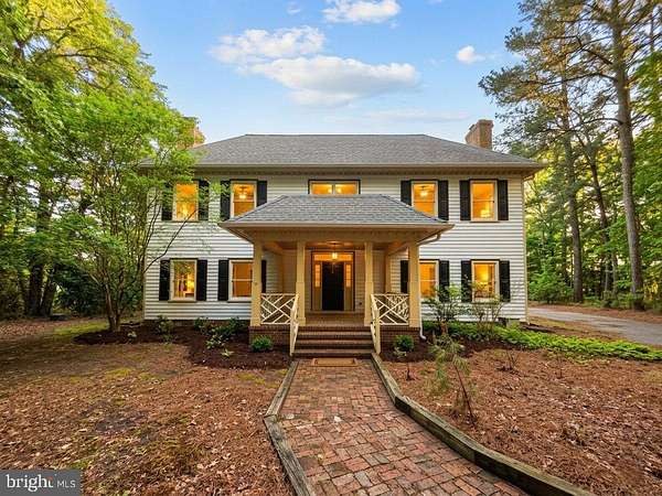 37.8 Acres of Land with Home for Sale in Berlin, Maryland