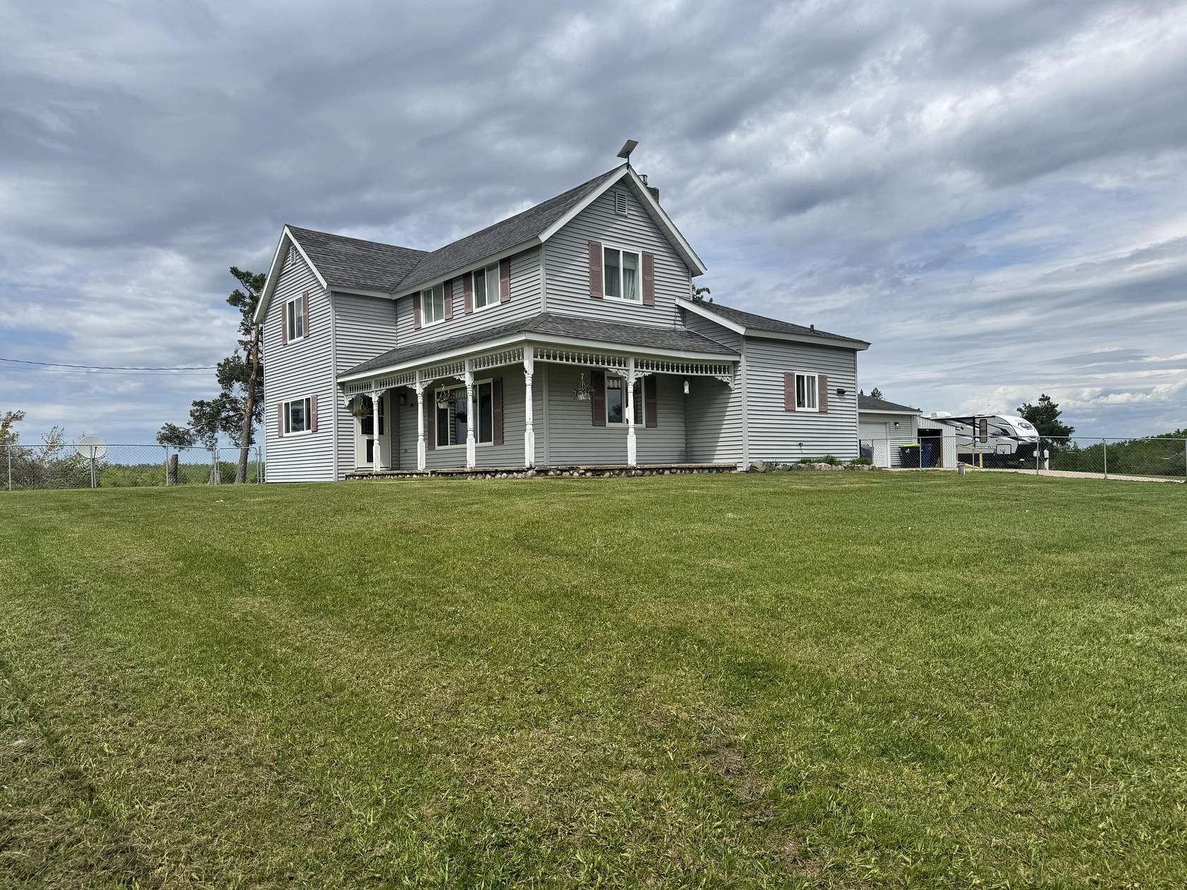 2 Acres of Land with Home for Sale in Gaylord, Michigan