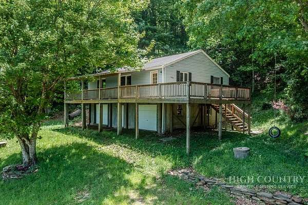 4.17 Acres of Land with Home for Sale in West Jefferson, North Carolina