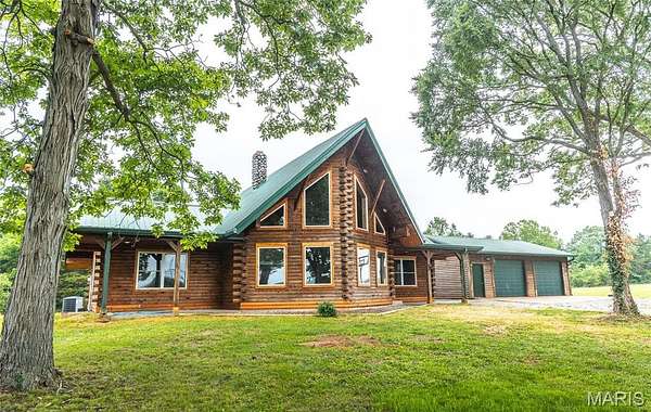 9.84 Acres of Land with Home for Sale in Belgrade, Missouri