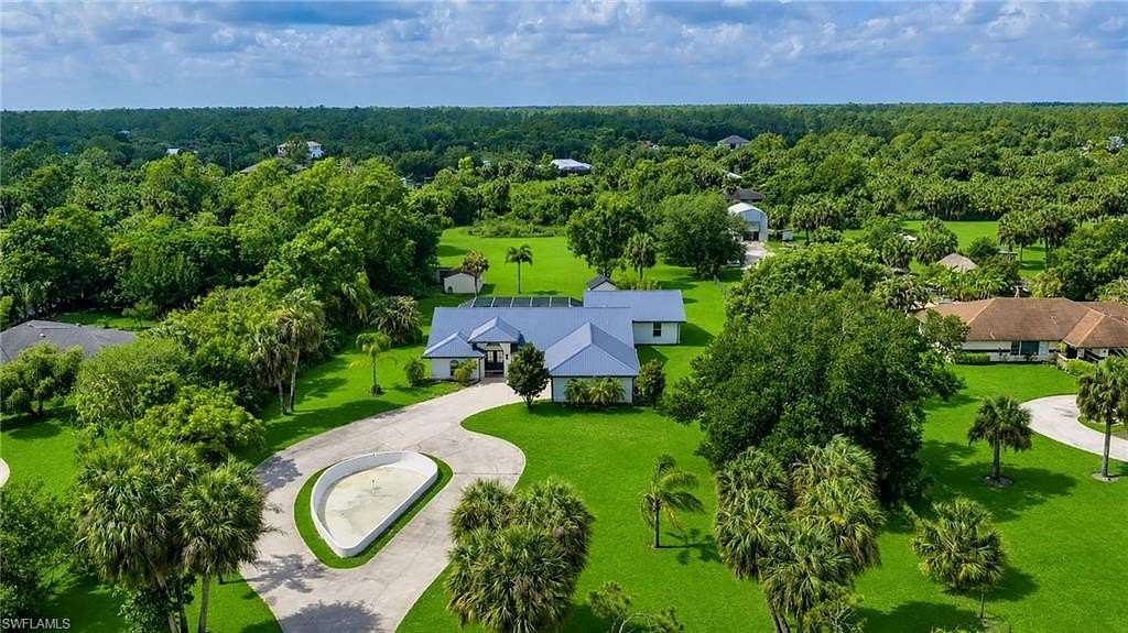 2.5 Acres of Land with Home for Sale in Naples, Florida
