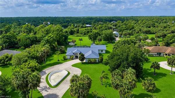 2.5 Acres of Land with Home for Sale in Naples, Florida
