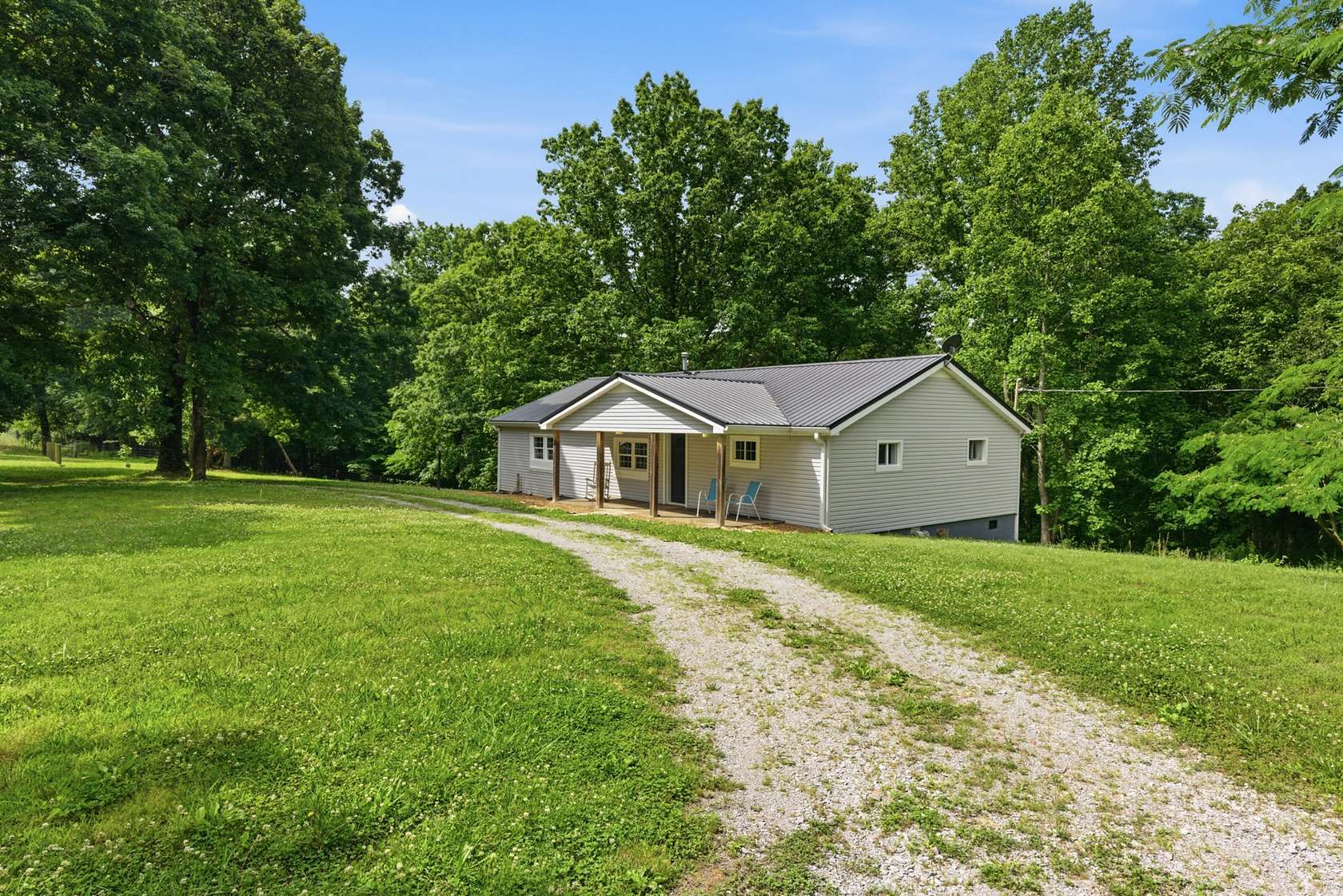 3 Acres of Land with Home for Sale in Mount Pleasant, Tennessee