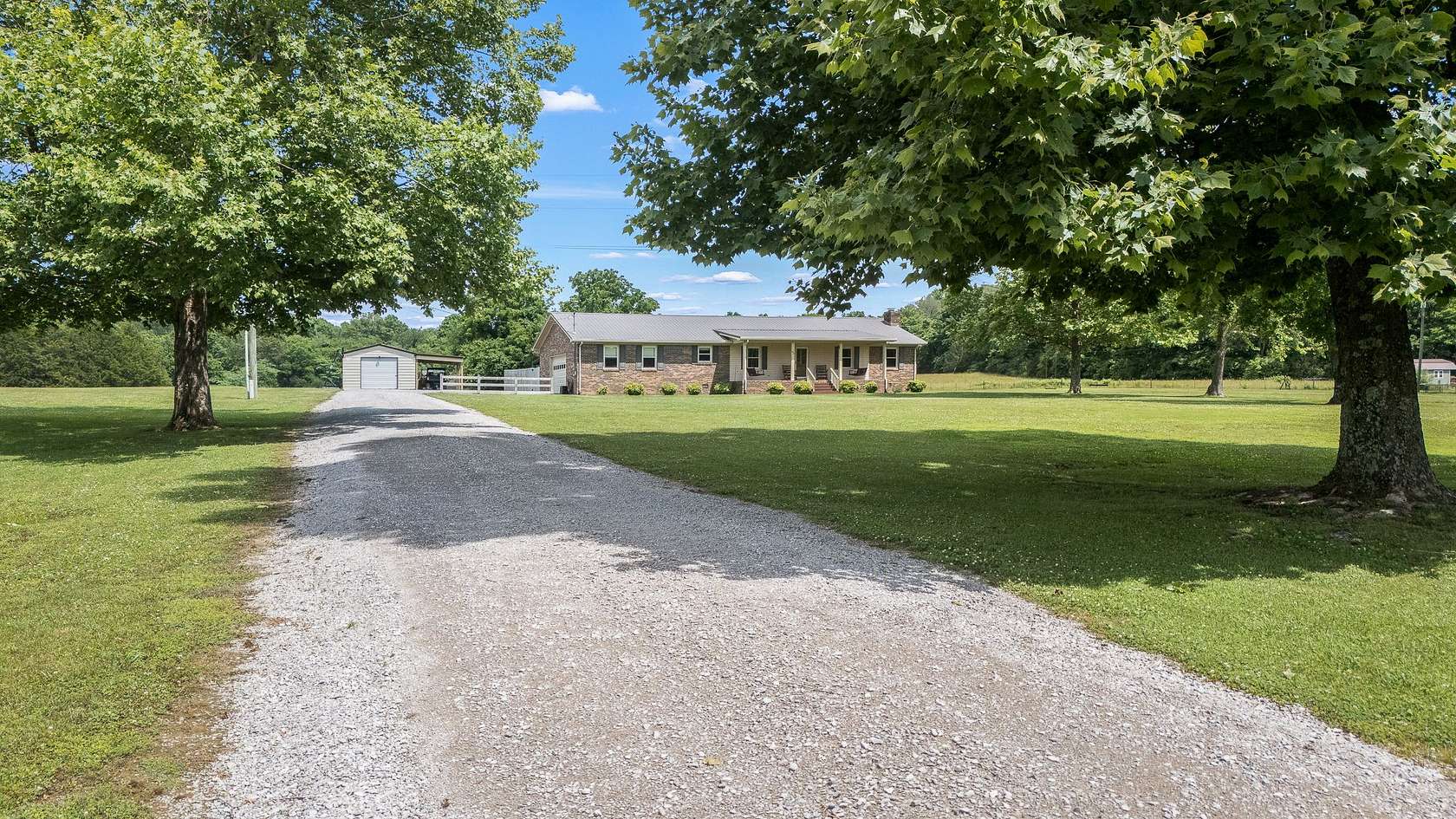 5 Acres of Land with Home for Sale in Fayetteville, Tennessee