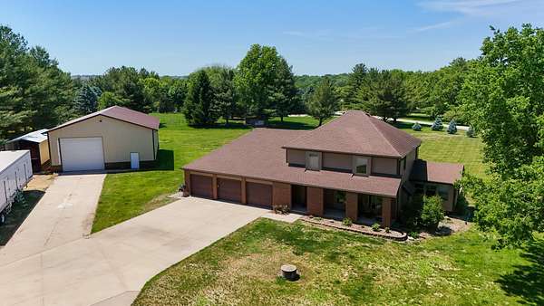 2.2 Acres of Land with Home for Sale in Waukee, Iowa