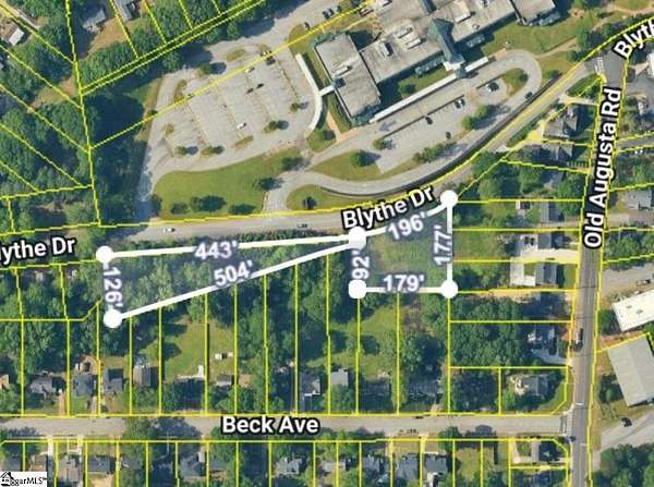 1.4 Acres of Residential Land for Sale in Greenville, South Carolina