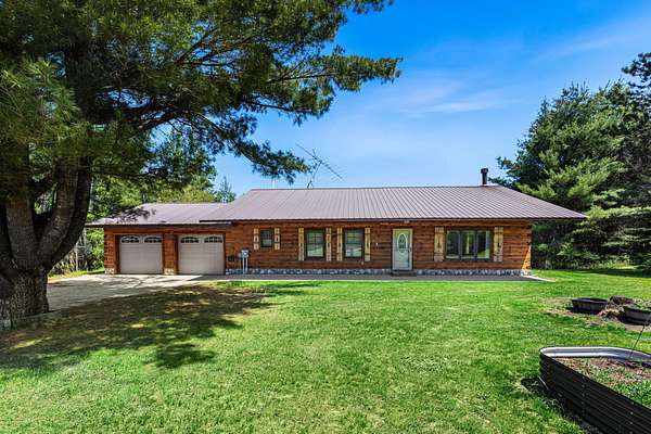 30 Acres of Land with Home for Sale in Le Roy, Michigan