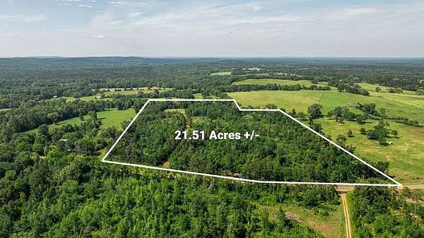21.5 Acres of Recreational Land for Sale in Nacogdoches, Texas