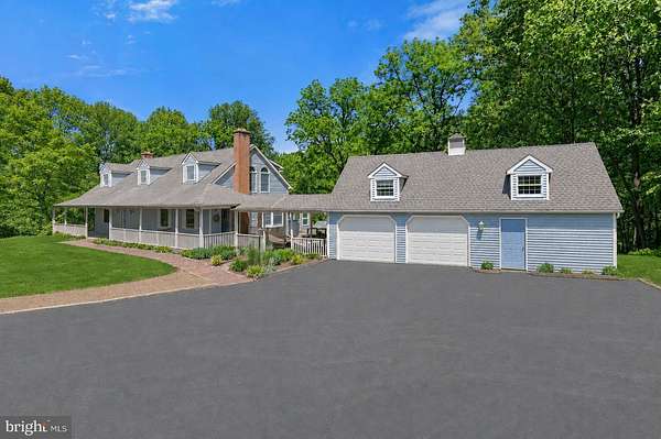 17.3 Acres of Land with Home for Sale in Baldwin, Maryland