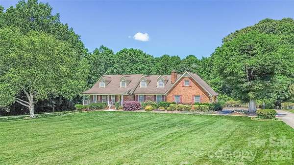 6.58 Acres of Land with Home for Sale in Statesville, North Carolina