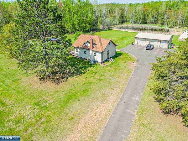 10 Acres of Land with Home for Sale in Hibbing, Minnesota