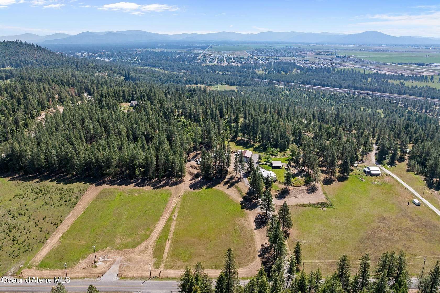 9.5 Acres of Land with Home for Sale in Rathdrum, Idaho
