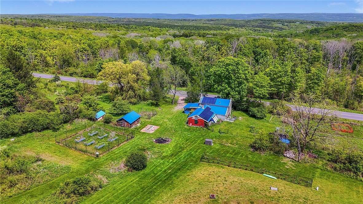 84 Acres of Recreational Land with Home for Sale in Watkins Glen, New York