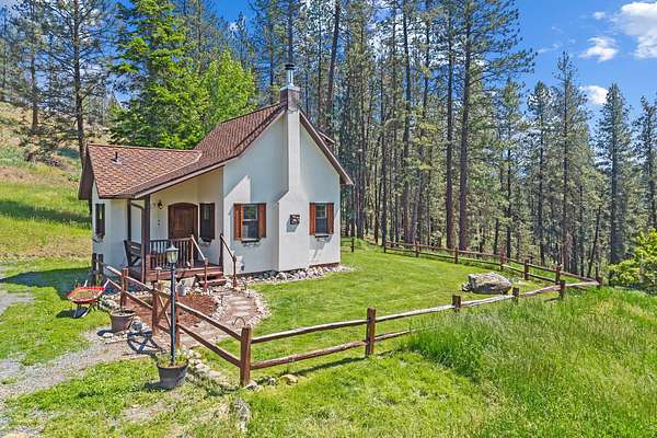 20 Acres of Recreational Land with Home for Sale in Colville, Washington