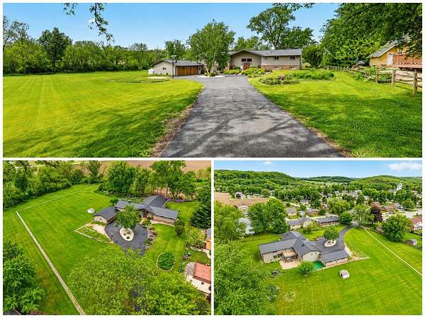 3.47 Acres of Land with Home for Sale in Black Earth, Wisconsin