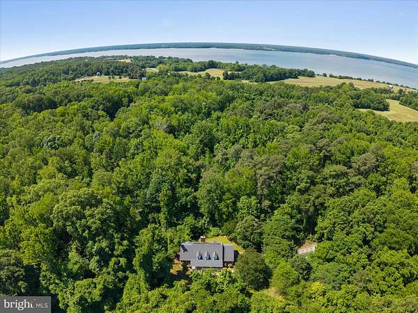 4 Acres of Land with Home for Sale in St. Leonard, Maryland