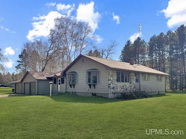 1 Acre of Land with Home for Sale in Crystal Falls, Michigan