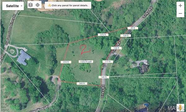 3 Acres of Residential Land for Sale in Florissant, Missouri