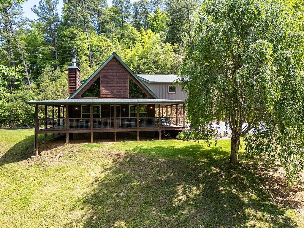 9.6 Acres of Land with Home for Sale in Andrews, North Carolina