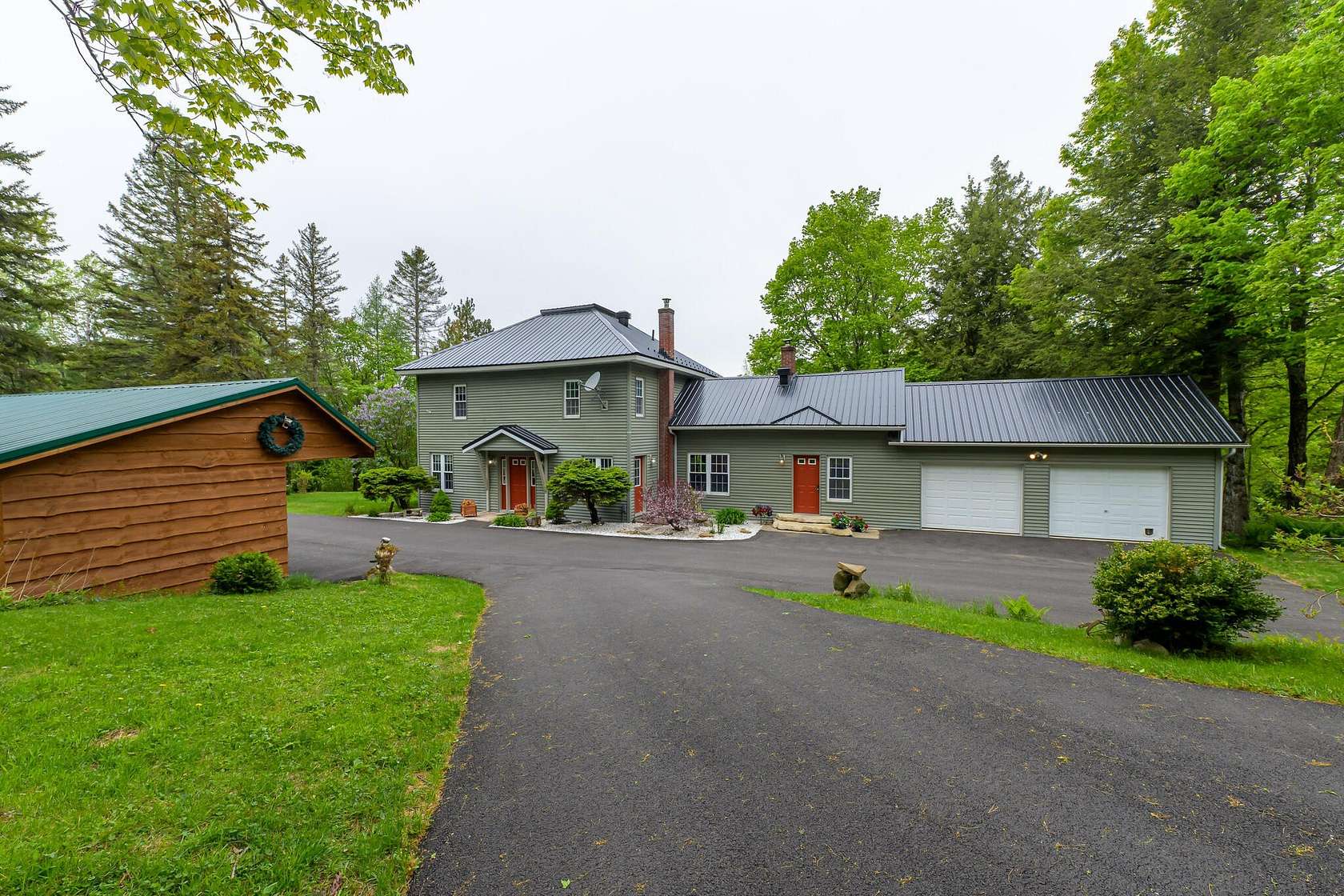 80 Acres of Recreational Land with Home for Sale in Malone, New York