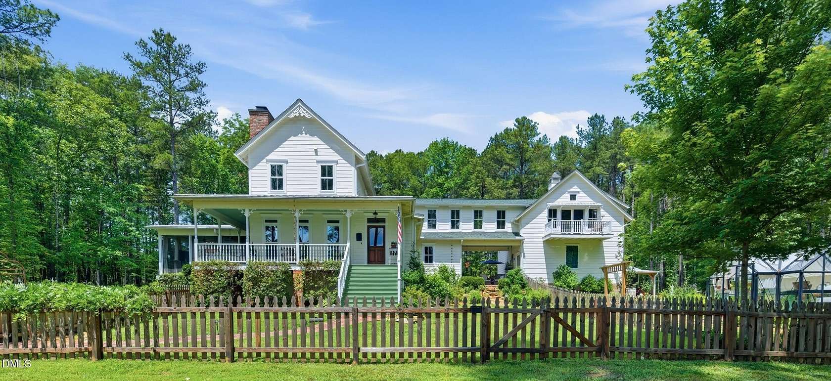 15.9 Acres of Recreational Land with Home for Sale in Pittsboro, North Carolina