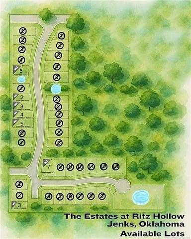 0.24 Acres of Residential Land for Sale in Jenks, Oklahoma