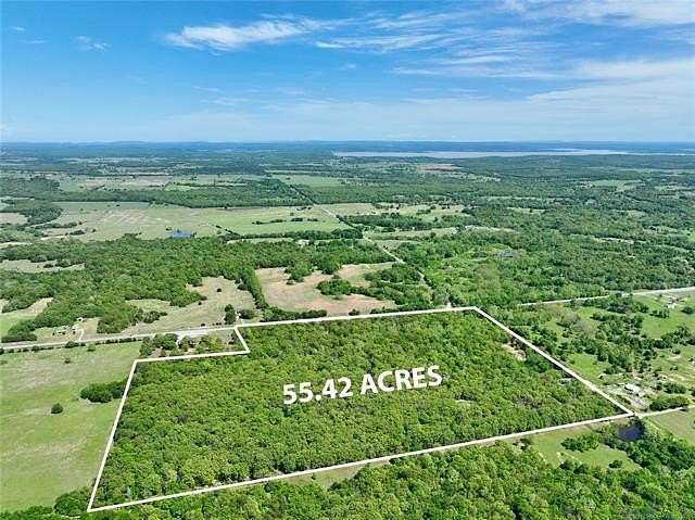 55.4 Acres of Land for Sale in Indianola, Oklahoma