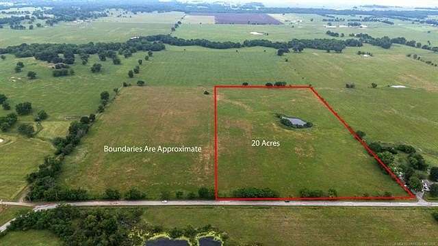 20 Acres of Agricultural Land for Sale in Vinita, Oklahoma