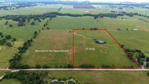 20 Acres of Agricultural Land for Sale in Vinita, Oklahoma