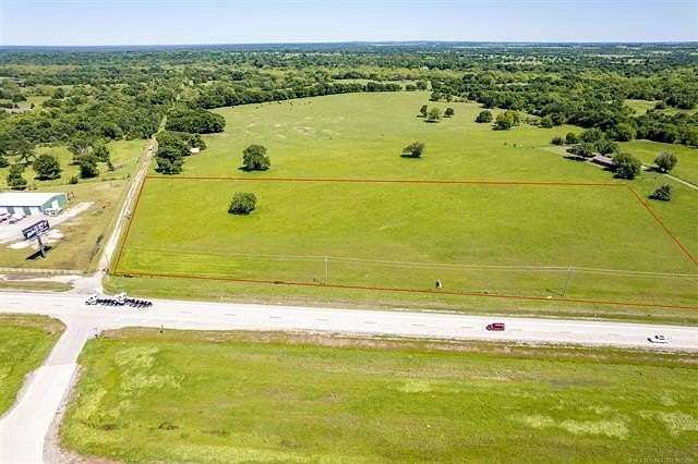 10 Acres of Commercial Land for Sale in Caney, Oklahoma