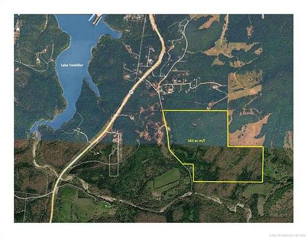 162 Acres of Land for Sale in Cookson, Oklahoma