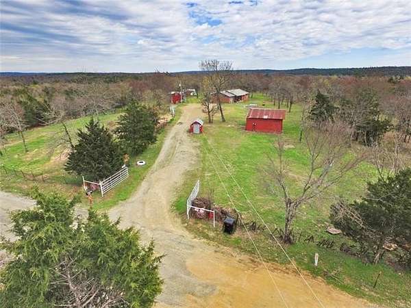8 Acres of Land with Home for Sale in Rattan, Oklahoma
