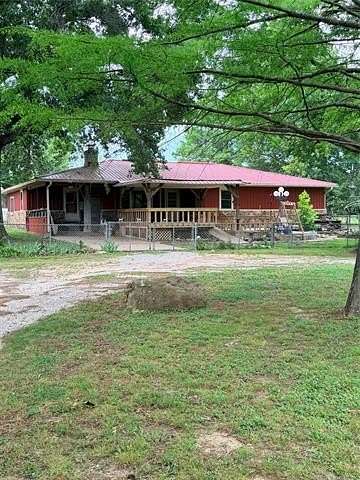 36 Acres of Recreational Land with Home for Auction in Vian, Oklahoma