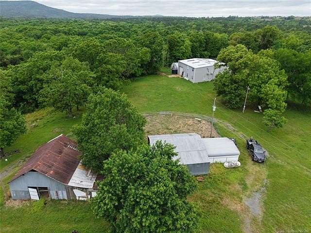 40 Acres of Land with Home for Sale in Shady Point, Oklahoma