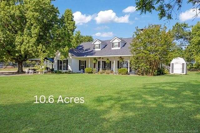 10.6 Acres of Recreational Land with Home for Sale in Madill, Oklahoma