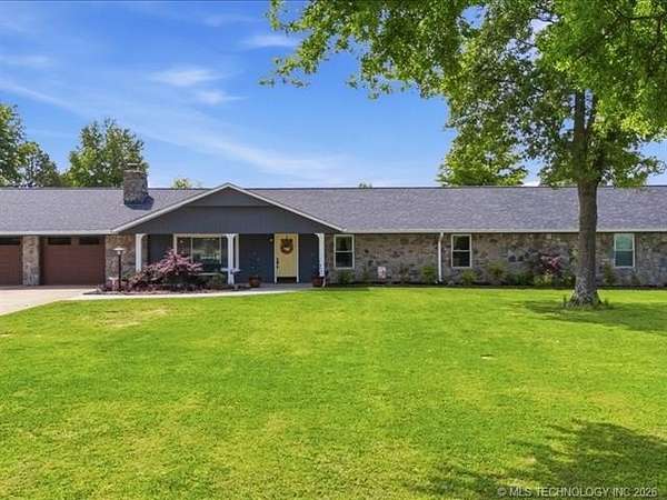 2.33 Acres of Land with Home for Sale in Sapulpa, Oklahoma