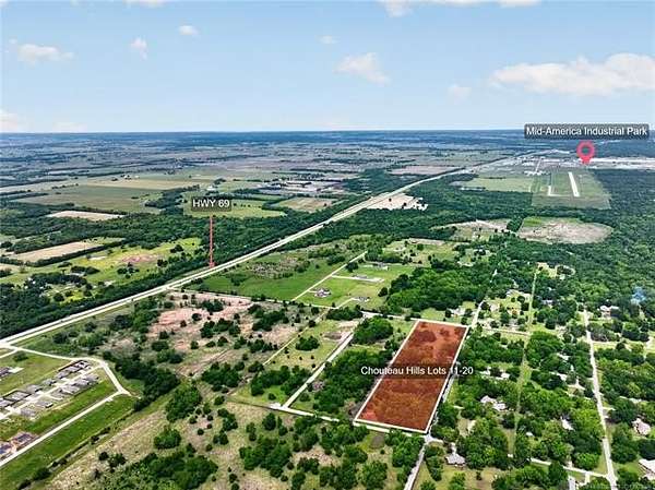 0.91 Acres of Mixed-Use Land for Sale in Chouteau, Oklahoma