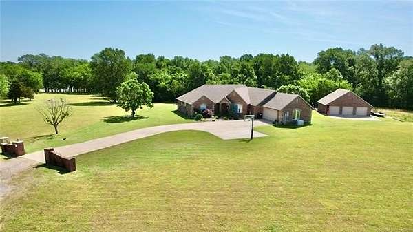 1.62 Acres of Land with Home for Sale in Checotah, Oklahoma