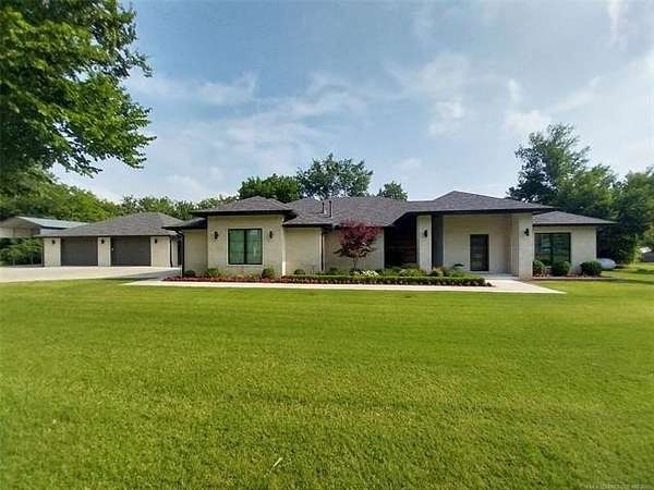 1.55 Acres of Land with Home for Sale in Catoosa, Oklahoma