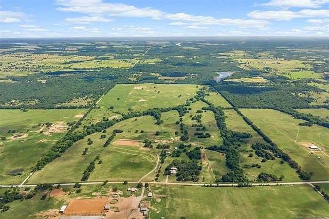 156 Acres of Agricultural Land with Home for Sale in Wilson, Oklahoma