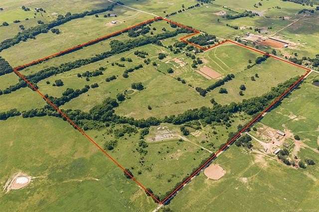 156 Acres of Agricultural Land with Home for Sale in Wilson, Oklahoma